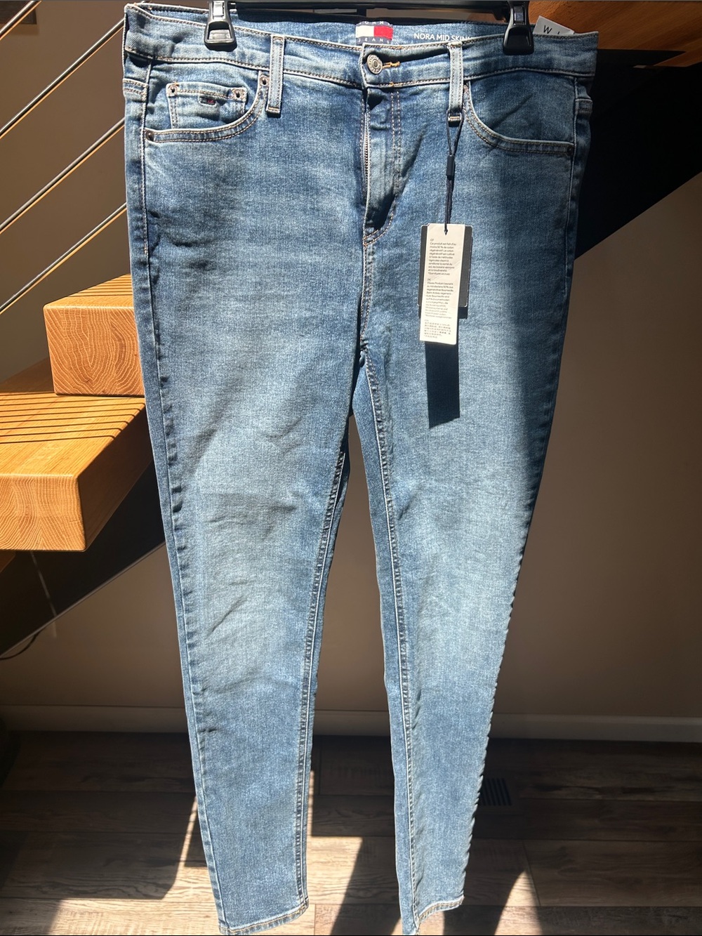 Tommy Hilfiger Light Blue Skinny Jeans - Picture 1 of 2